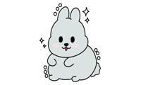 How to draw a cute rabbit
