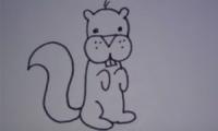 How to draw a squirrel
