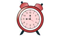 How to draw a clock