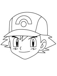 Ash Ketchum face