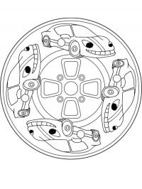 Car mandala