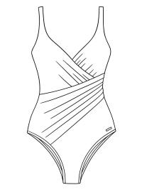 One-piece swimsuit