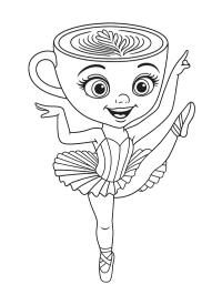 Ballerina Cappuccina dancing