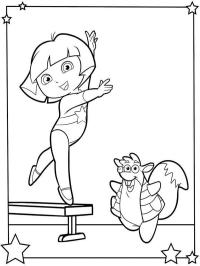 Ballet dancer Dora