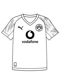 Borussia Dortmund soccer jersey