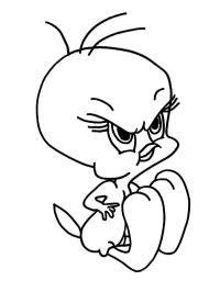 Angry Tweety