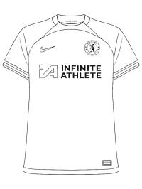 Chelsea soccer jersey