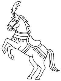 Circus horse