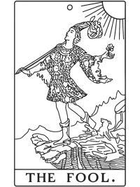 The Fool tarot card