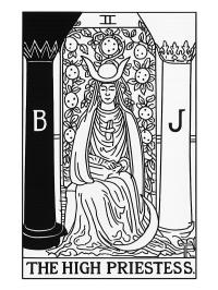 The High Priestess Tarot card