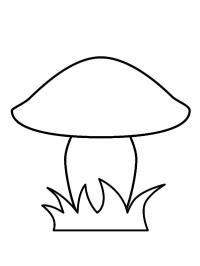 Simple mushroom