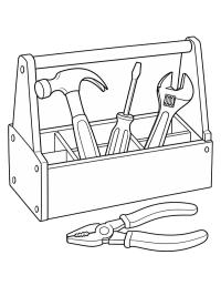 Toolbox with Tools