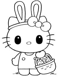 Hello Kitty Easter Bunny