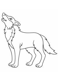 Howling wolf