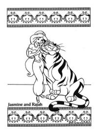 Jasmine and tiger Rajah