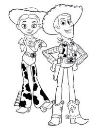 Jessie and Woody