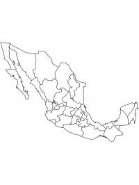 Map of mexico