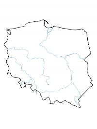 Map of Poland