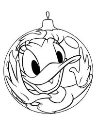 Christmas ball Daisy Duck