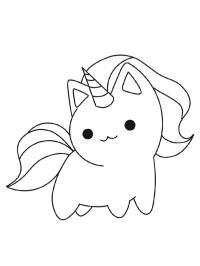 Small unicorn cat