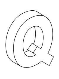 Letter Q 3D