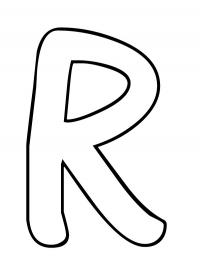 Letter R