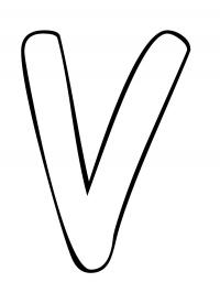 Letter V