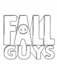 Team Fall Guys Coloring Page - Funny Coloring Pages