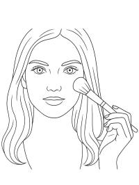 Makeup face