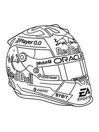 Max Verstappen helmet