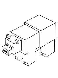 Minecraft polar bear
