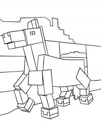 Minecraft horse