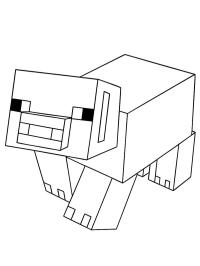 Minecraft pig