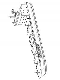 Aceanic container lines ship