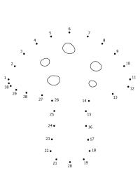 Mushroom Dot-to-Dot