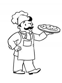 Pizza chef-kok