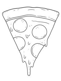 Pepperoni Pizza Slice