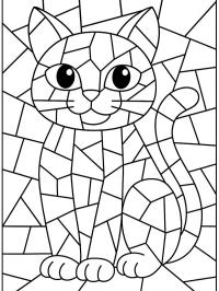 Cat mosaic