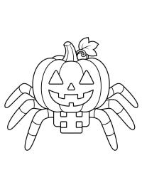 Pumpkin spider