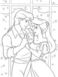 Prince Eric and Ariel