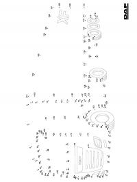 Connect the dots European semi truck DAF