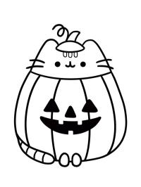 Pusheen Pumpkin