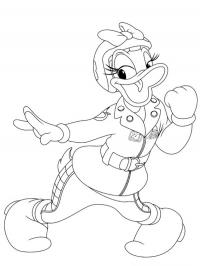 Racer Daisy Duck