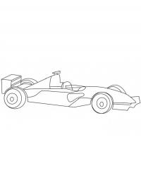 Simple formula 1 car