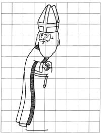 Drawing Saint Nicholas