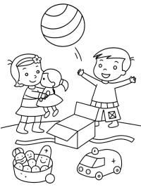 Playing with Saint Nicholas gifts