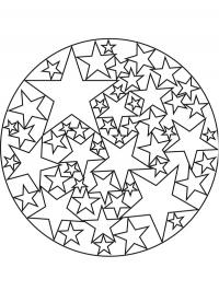 Stars mandala