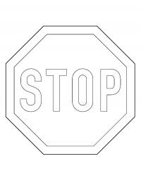 Stop sign