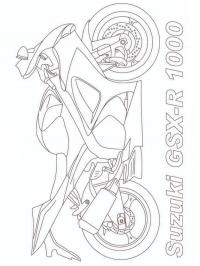 Suzuki GSX-R 1000 sport bike