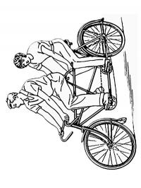 Tandem bike